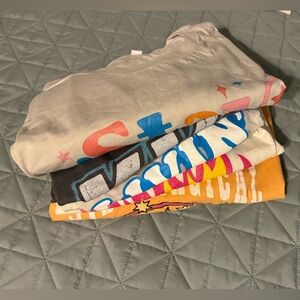 Bundle of Five Graphic T-Shirts - All XL